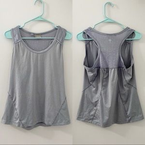 Athleta Gray Workout Tank Top